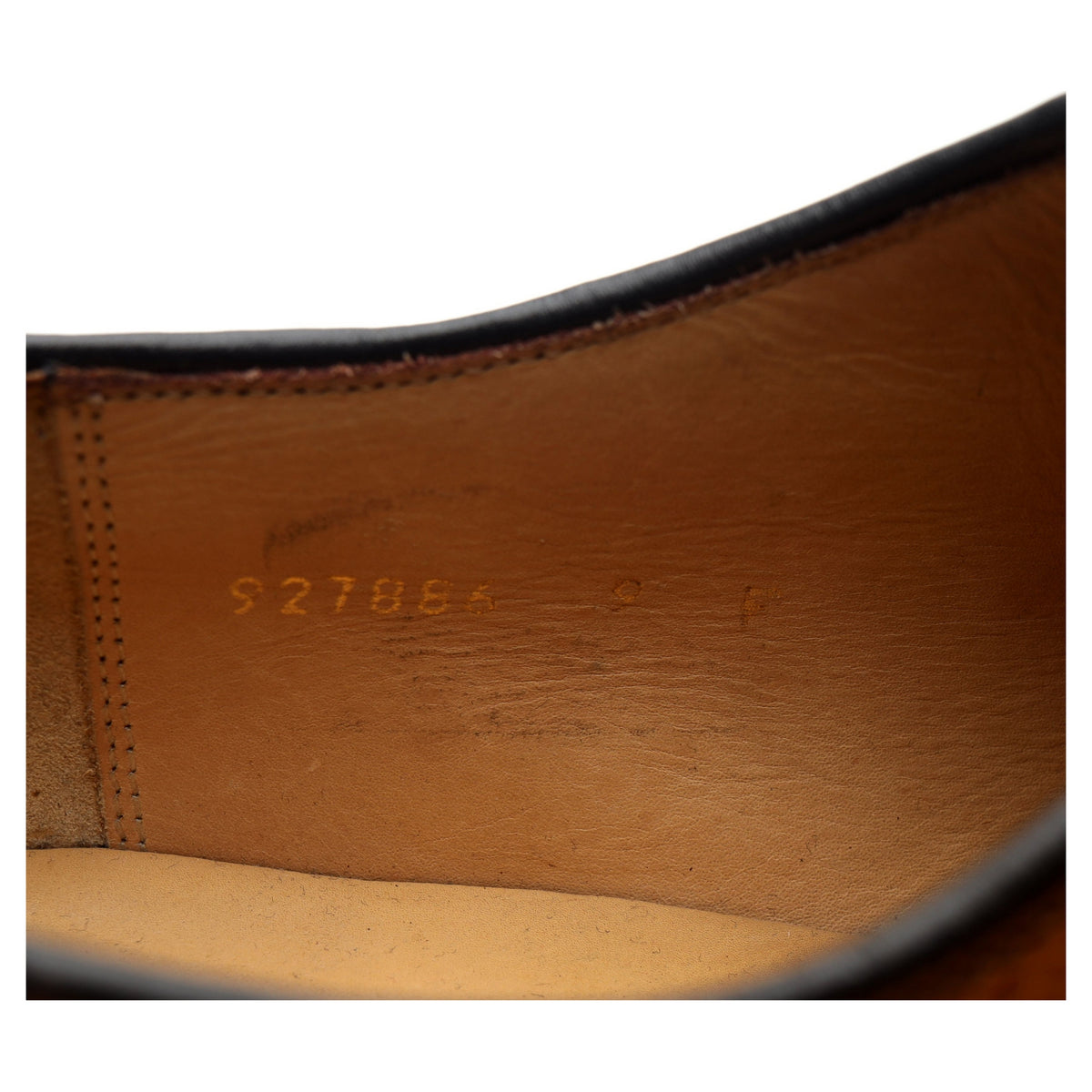 &#39;Nairn&#39; Tan Brown Leather Derby UK 9 F
