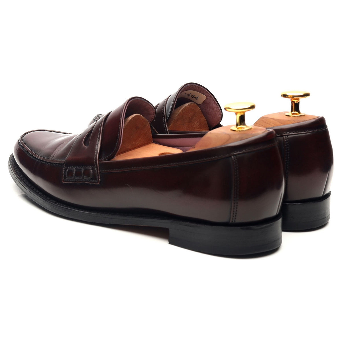 Women&#39;s Burgundy Leather Loafer UK 5.5 D