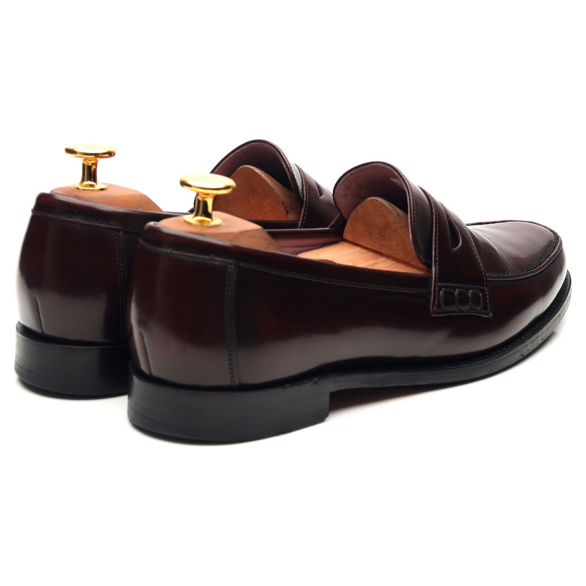 Women&#39;s Burgundy Leather Loafer UK 5.5 D