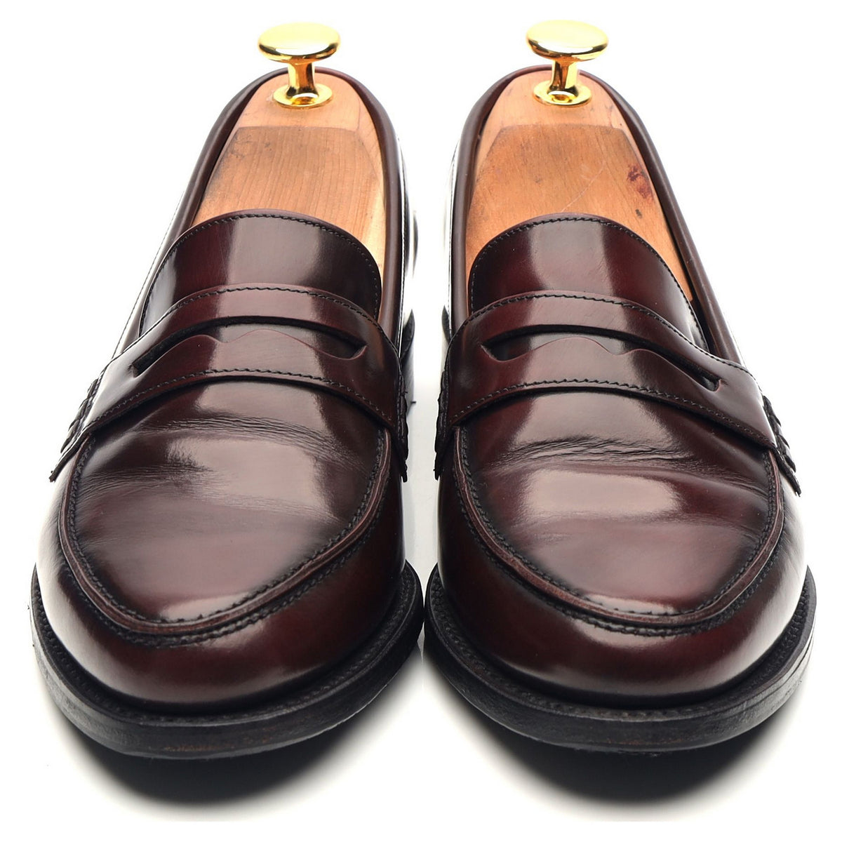 Women&#39;s Burgundy Leather Loafer UK 5.5 D