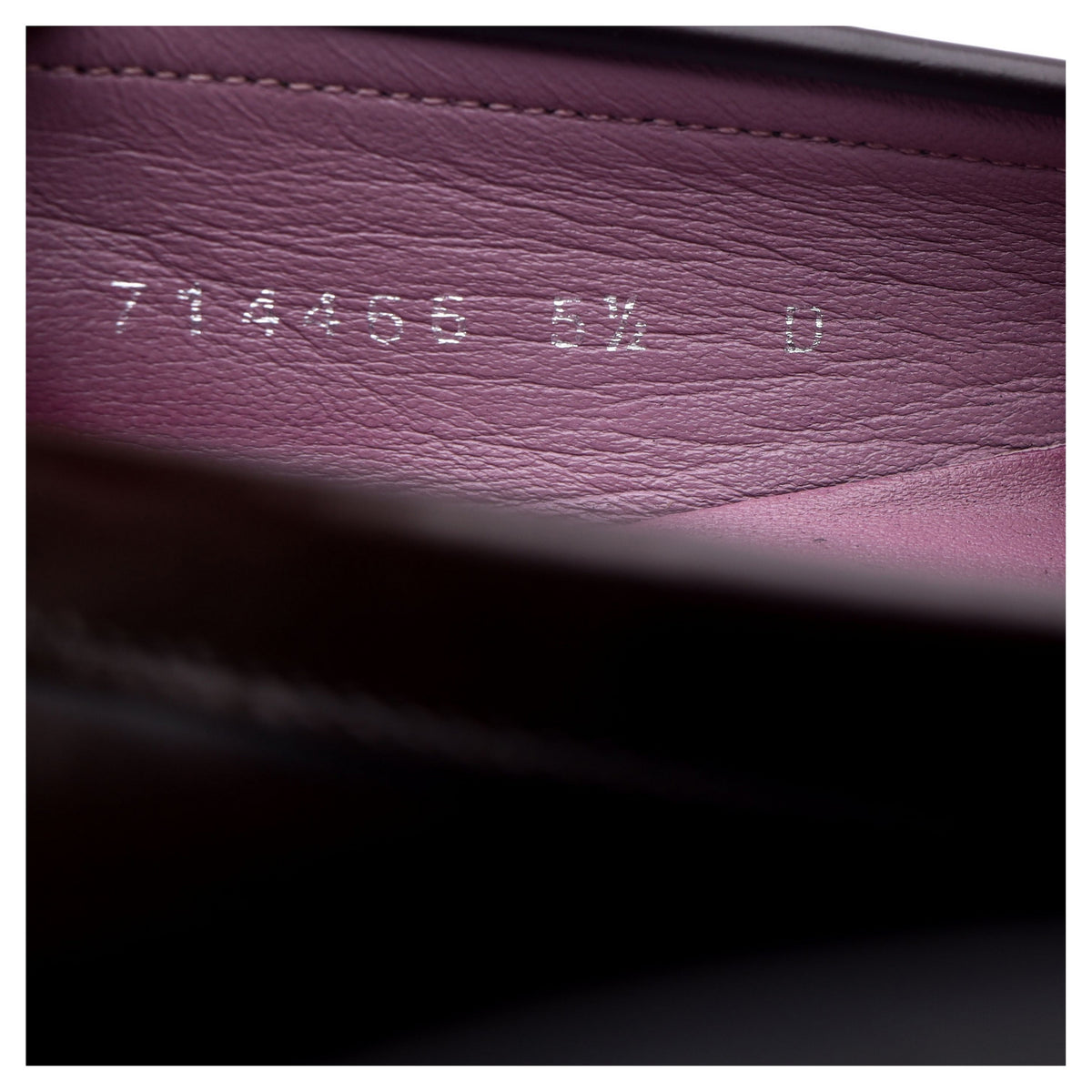 Women&#39;s Burgundy Leather Loafer UK 5.5 D