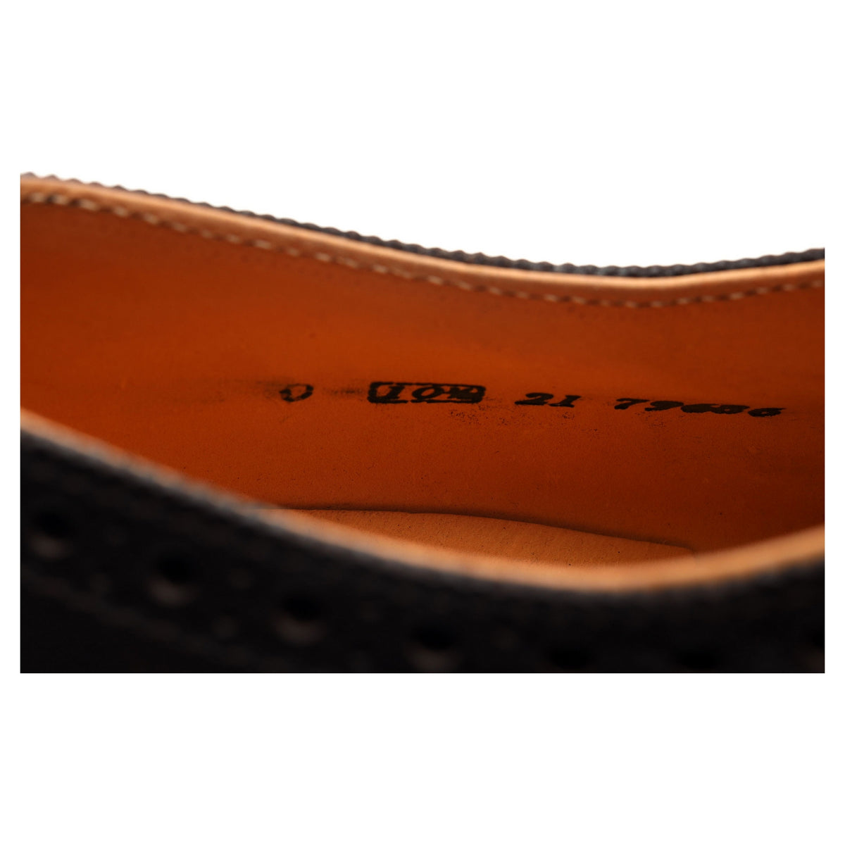 &#39;Alt-Wiener&#39; Dark Brown Leather Derby Brogues UK 10.5 F