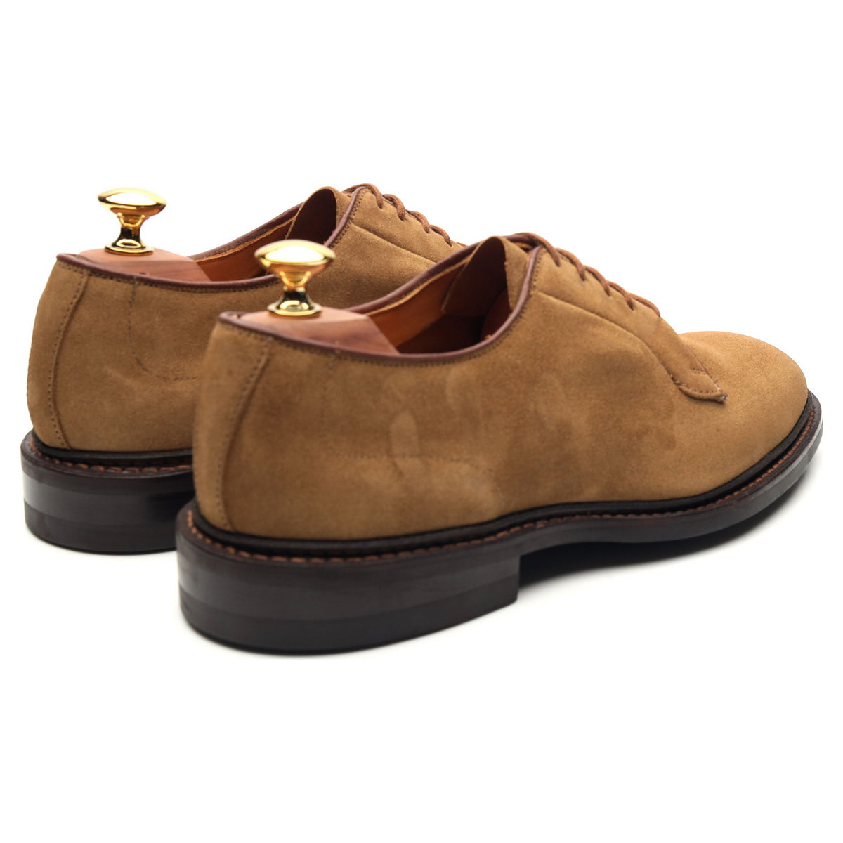 &#39;Robert&#39; Sand Brown Suede Derby UK 7