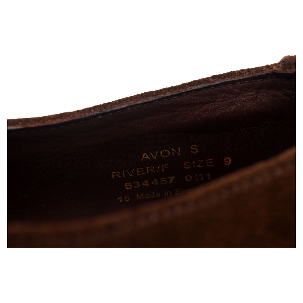 1880 Legacy 'Avon' Brown Suede Split Toe Derby UK 9 F - Abbot's Shoes