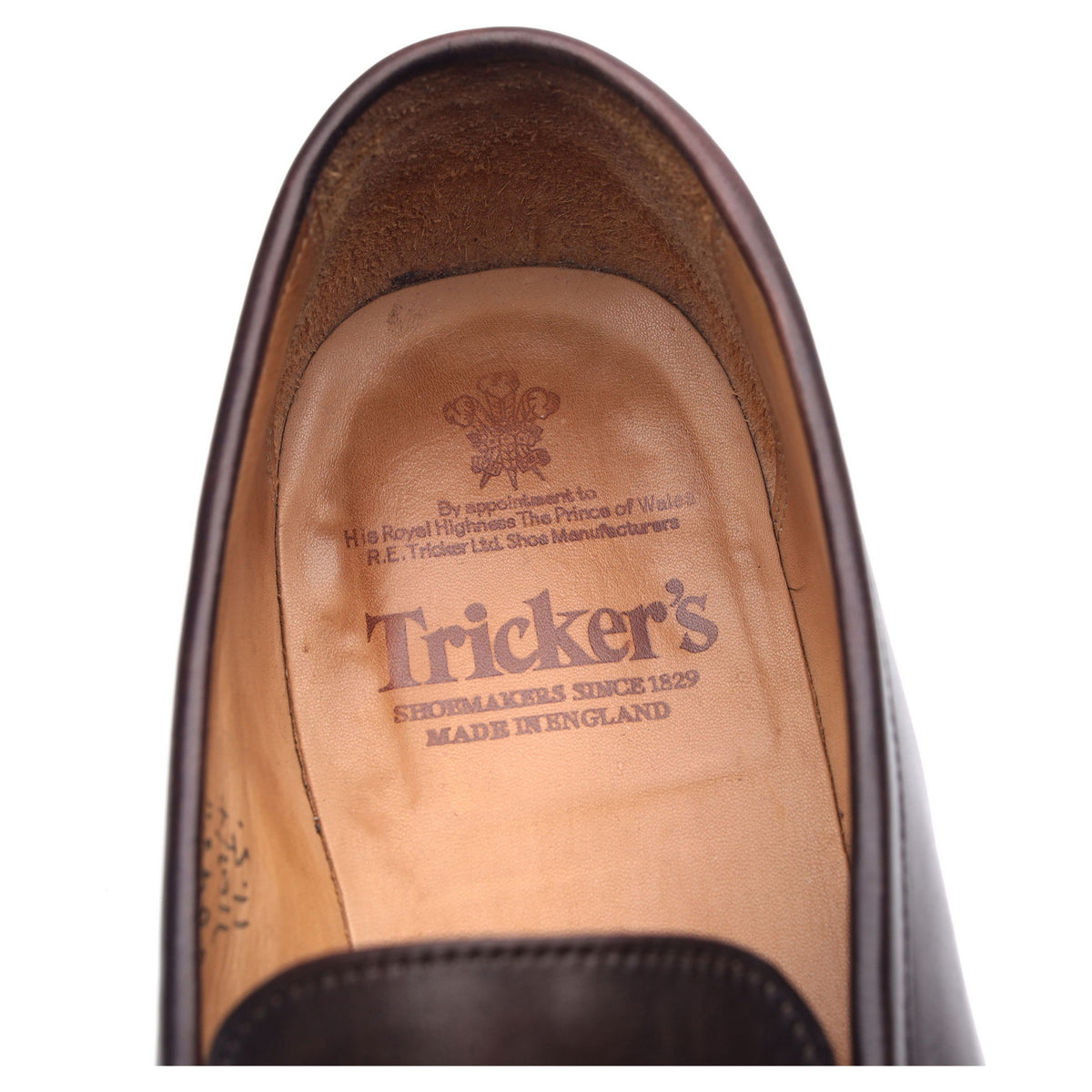 &#39;Harvard&#39; Dark Brown Leather Loafers UK 11