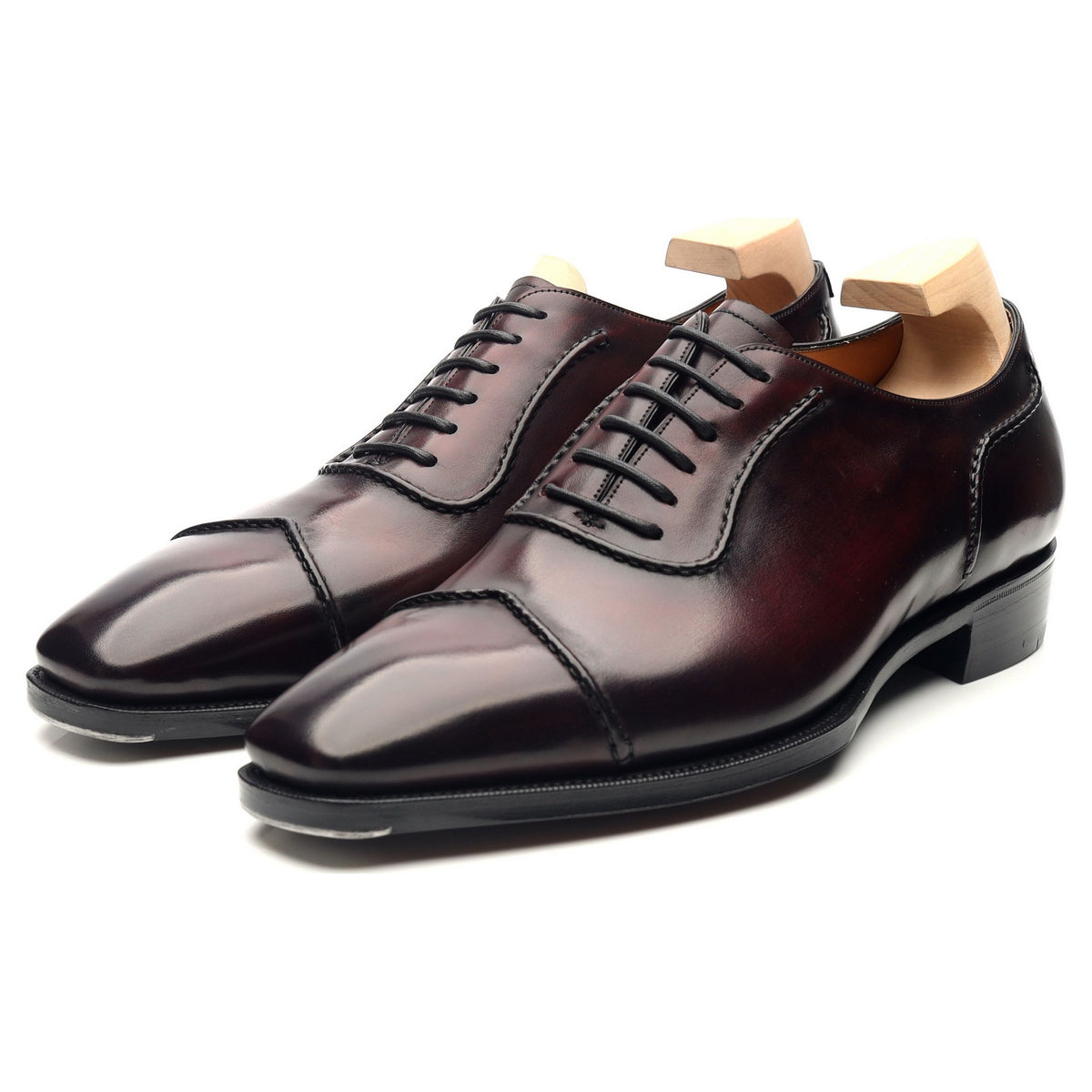 &#39;Gable&#39; Burgundy Margaux Patina Leather Oxford UK 7.5 F