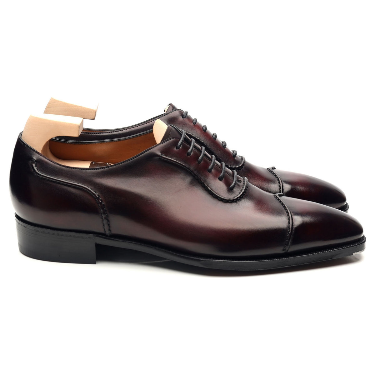 &#39;Gable&#39; Burgundy Margaux Patina Leather Oxford UK 7.5 F