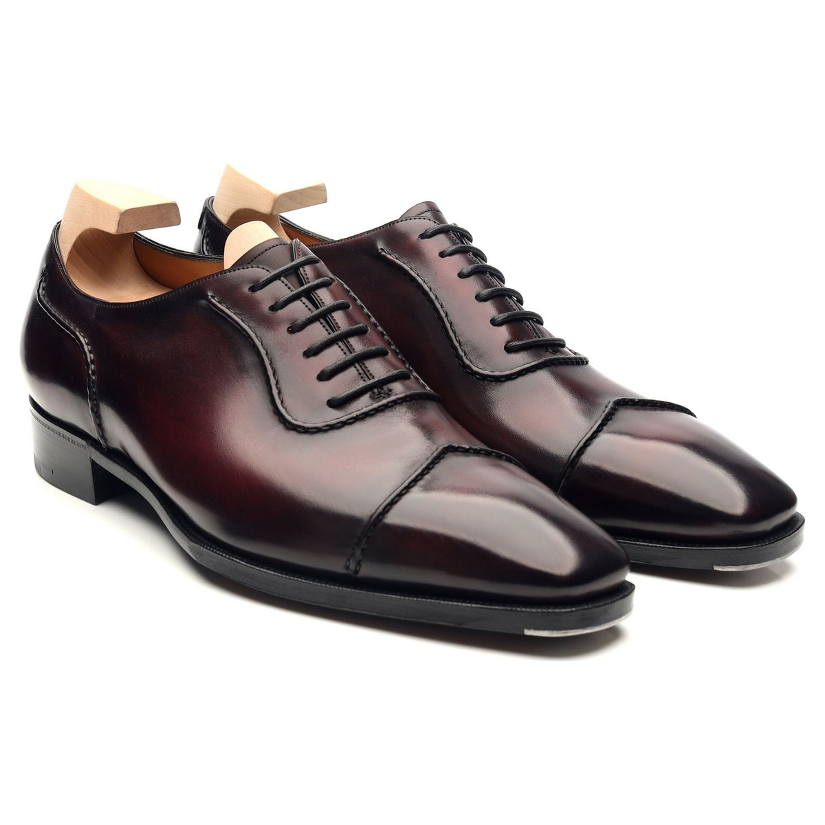 &#39;Gable&#39; Burgundy Margaux Patina Leather Oxford UK 7.5 F