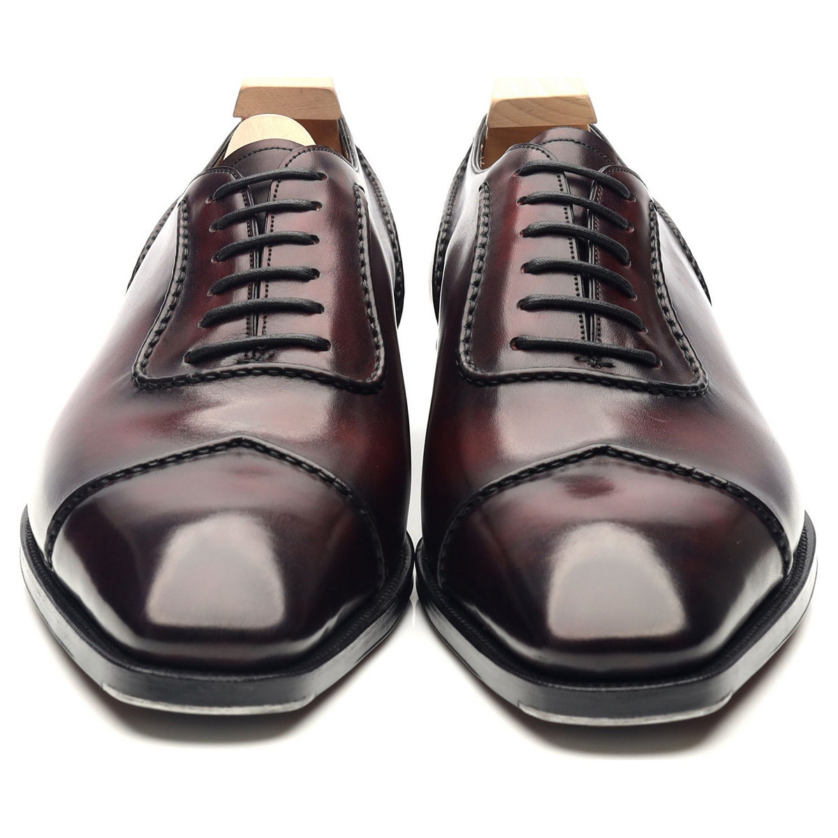 &#39;Gable&#39; Burgundy Margaux Patina Leather Oxford UK 7.5 F