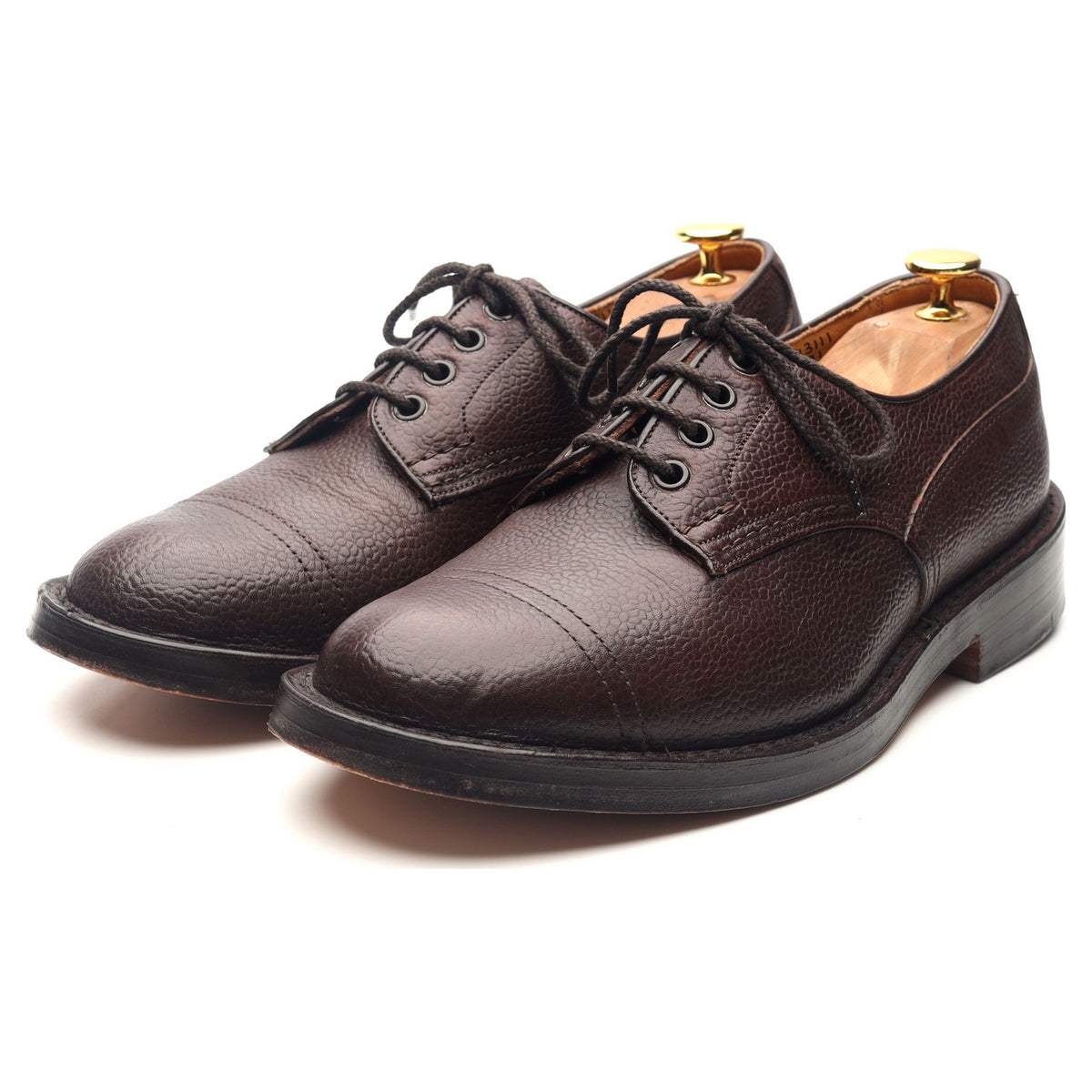 Otley' Veldtschoen Brown Leather Derby UK 6 - Abbot's Shoes