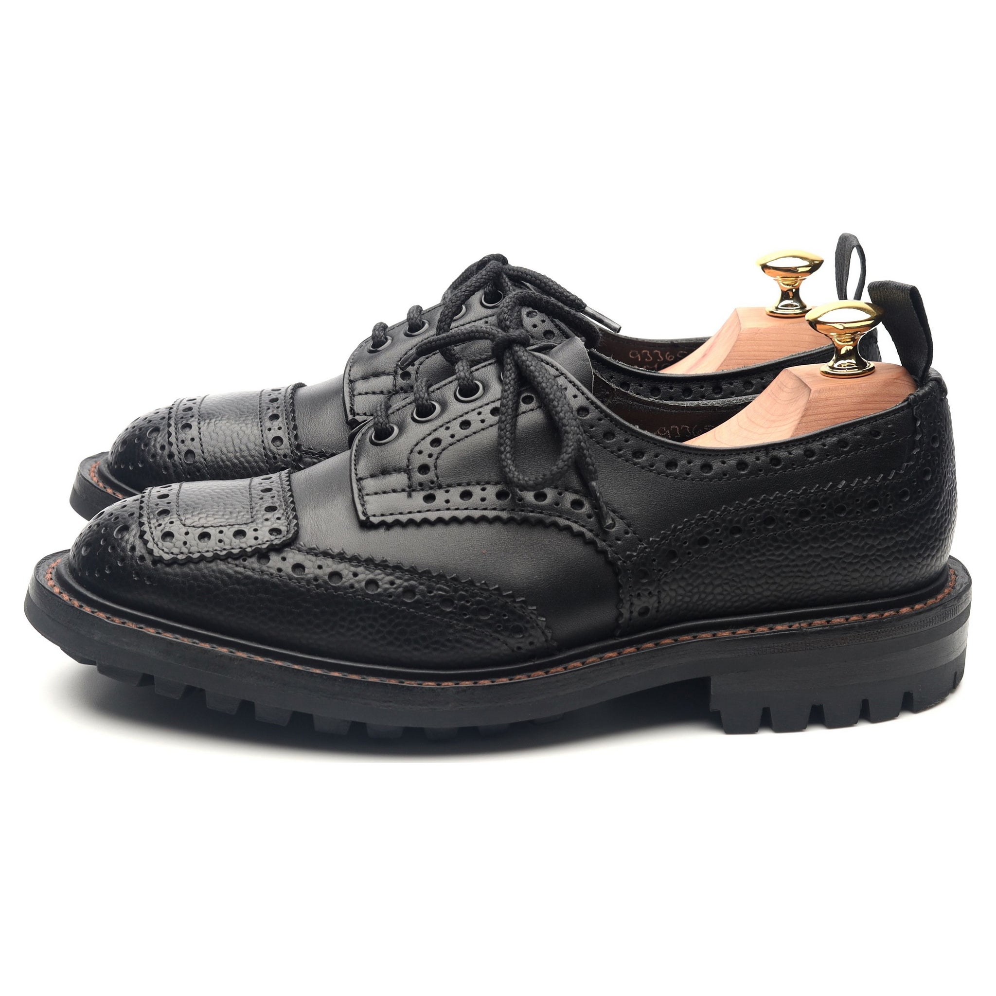 Trickers sale black brogues