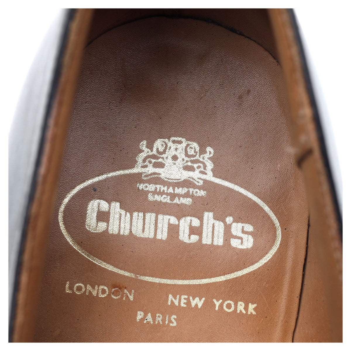 &#39;Danube&#39; Black Leather Monk Strap UK 7.5 F