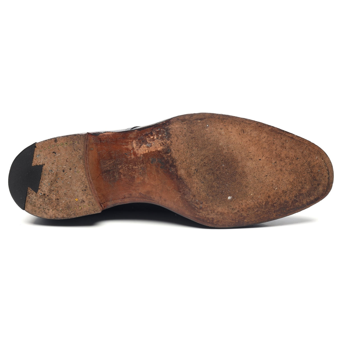 &#39;Russell&#39; Black Leather Derby UK 11 E