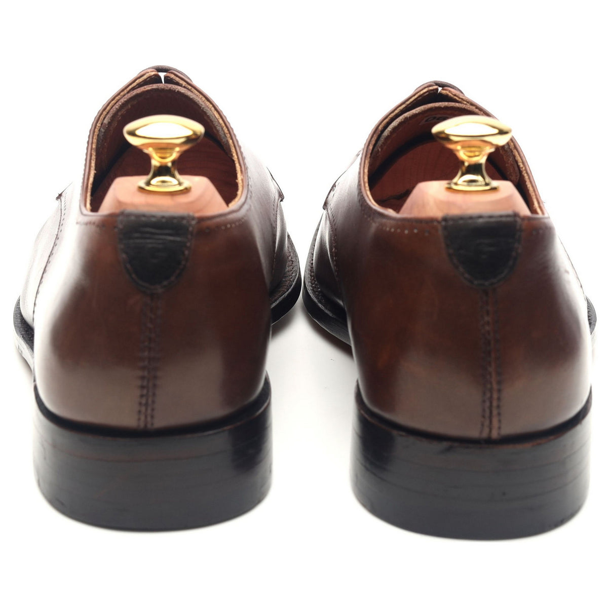 Brown Leather Derby UK 9 F