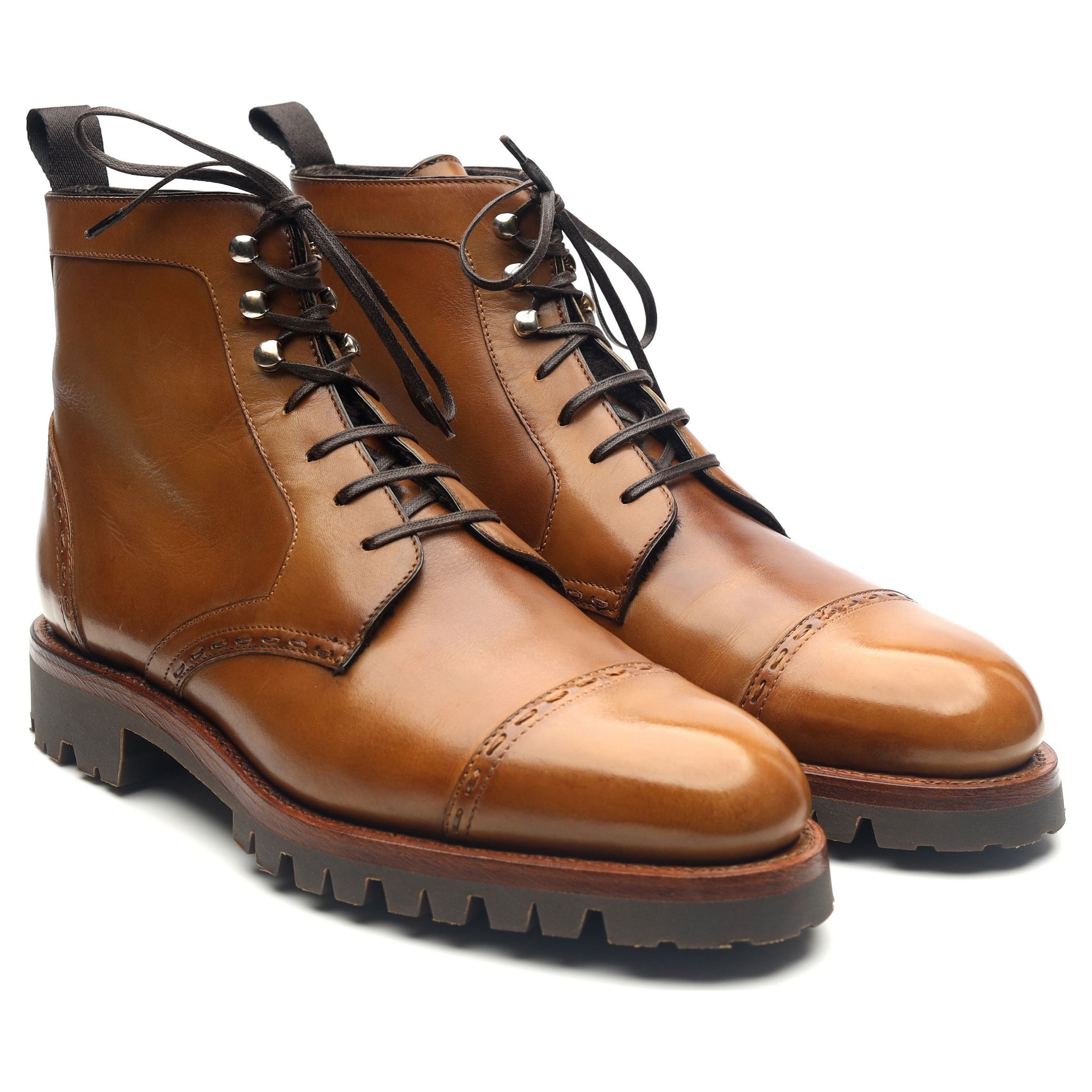 Ladies tan shop leather boots uk