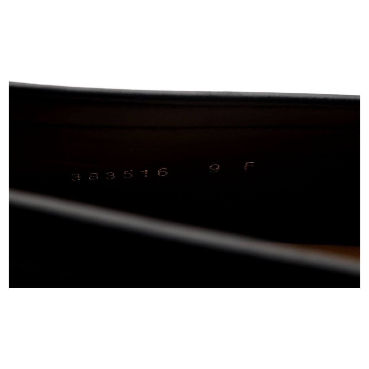 &#39;Ramsden&#39; Black Leather Tassel Loafers UK 9 F
