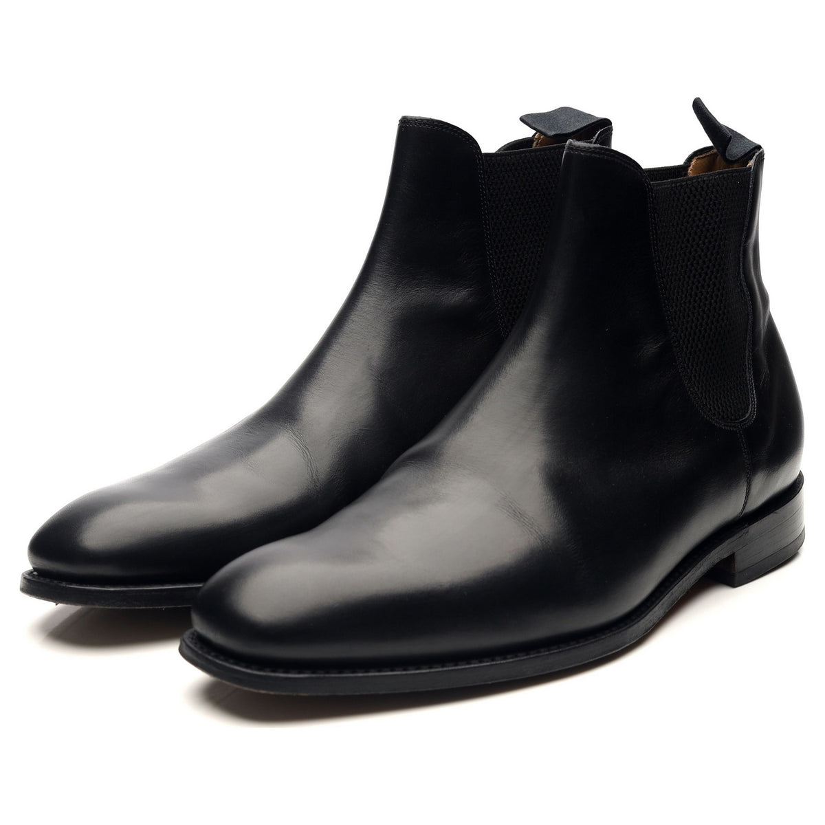 &#39;Eskdale&#39; Black Leather Chelsea Boots UK 9 G