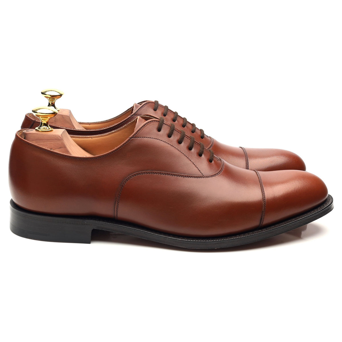 &#39;Dubai&#39; Brown Leather Oxford UK 7 G