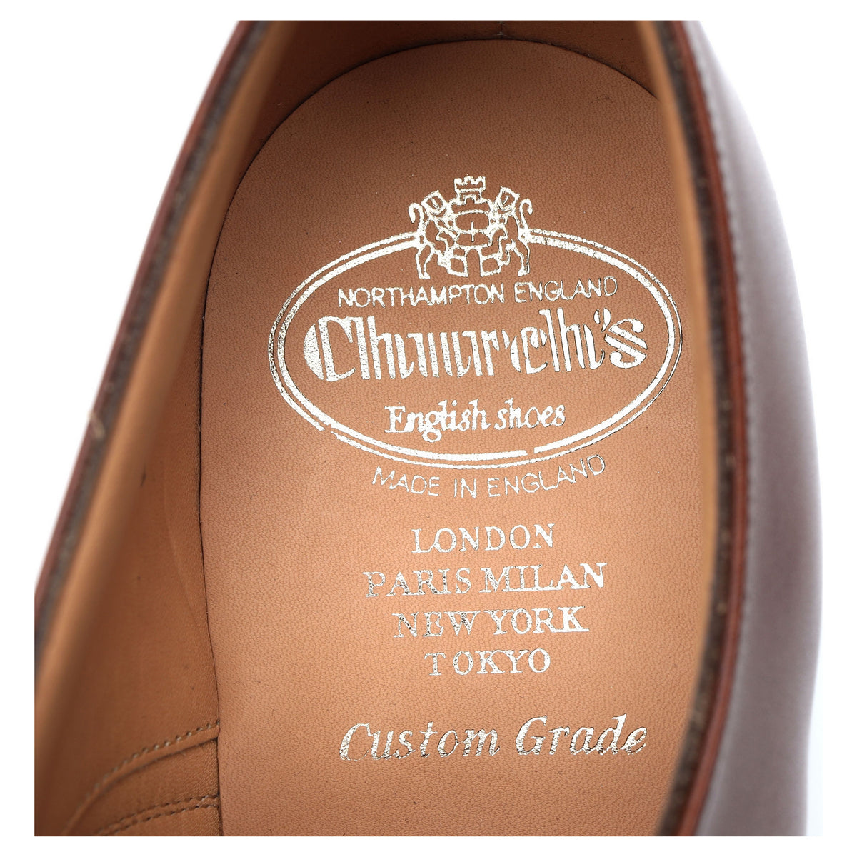 &#39;Dubai&#39; Brown Leather Oxford UK 7 G