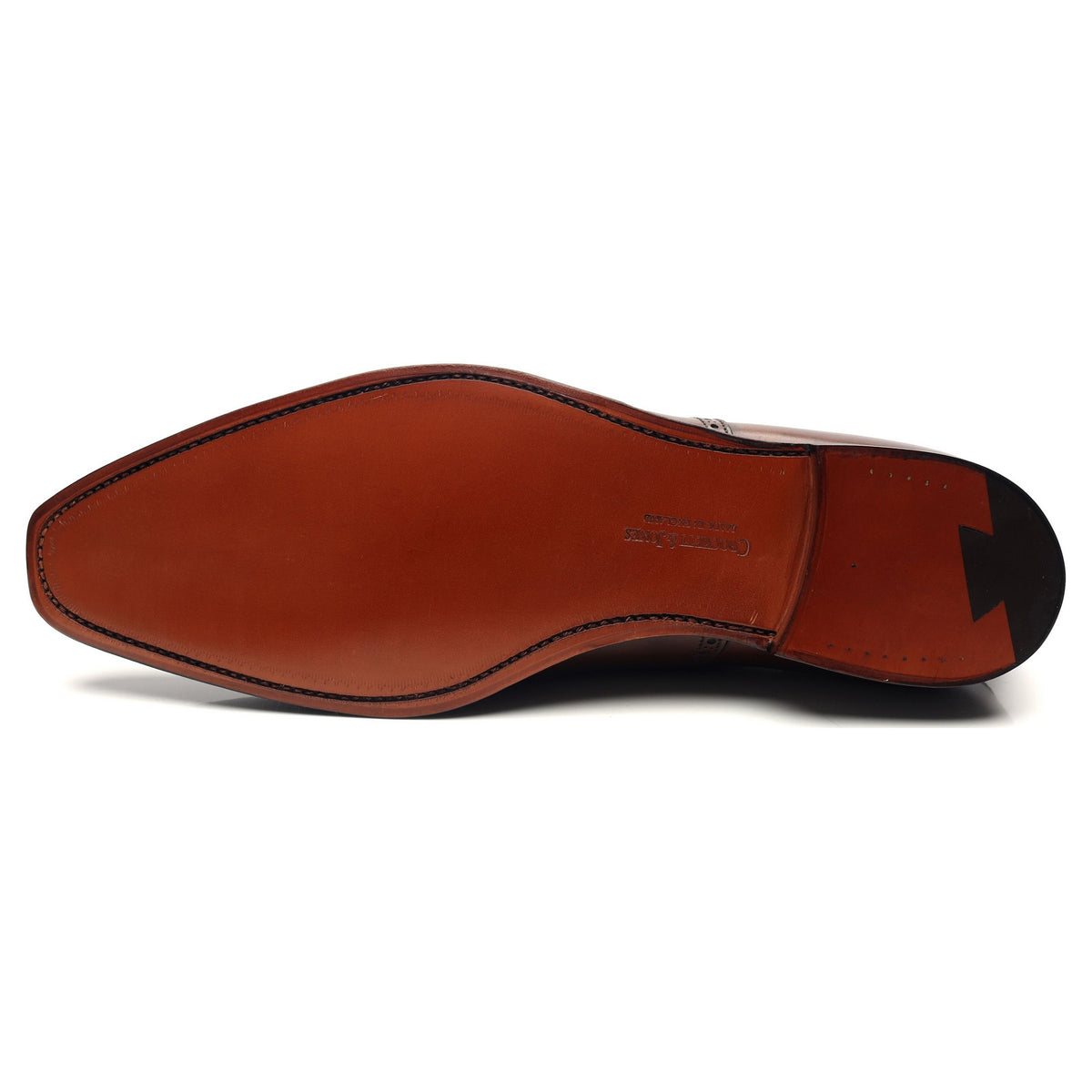 &#39;Edgware&#39; Dark Brown Leather Oxford UK 11 E