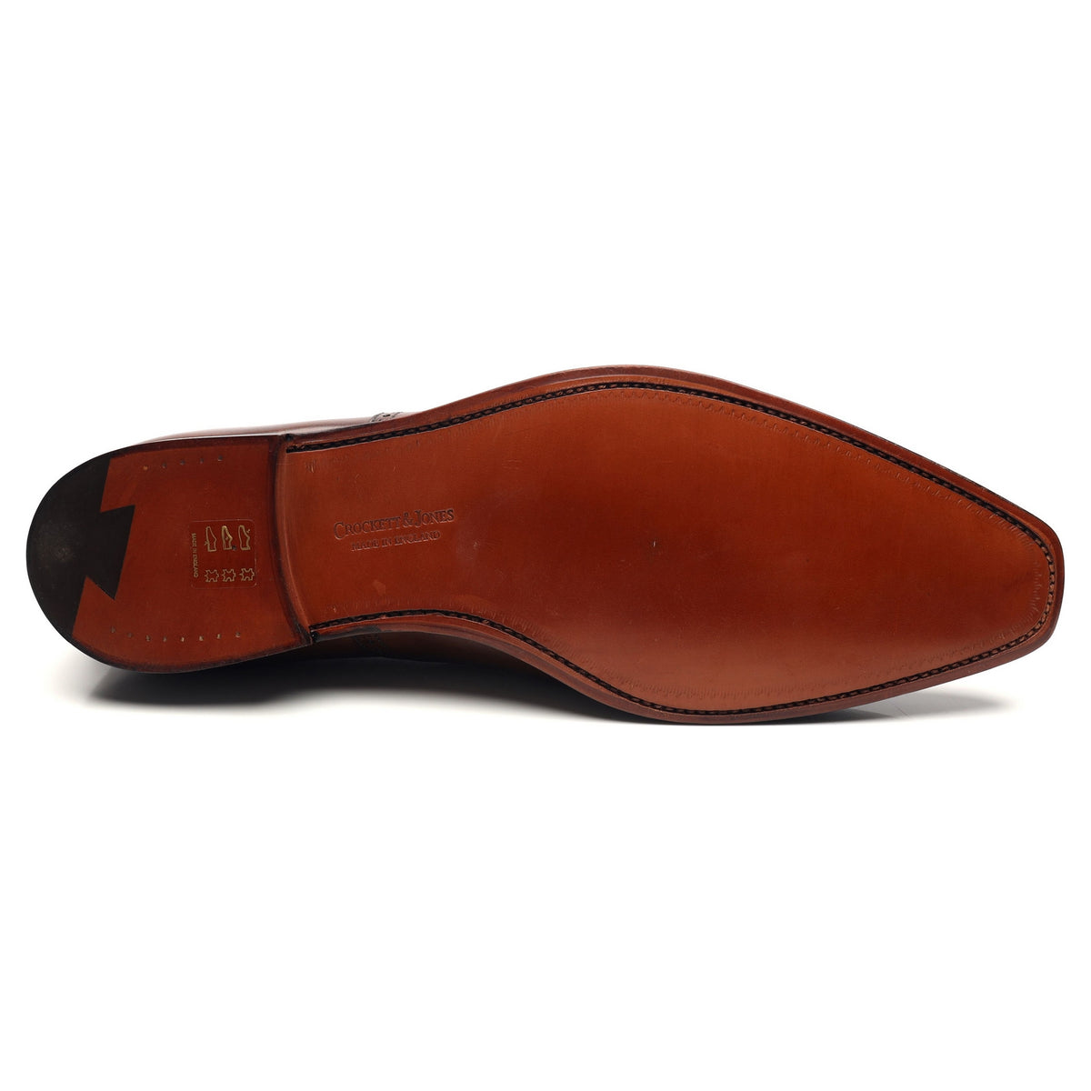 &#39;Edgware&#39; Dark Brown Leather Oxford UK 11 E