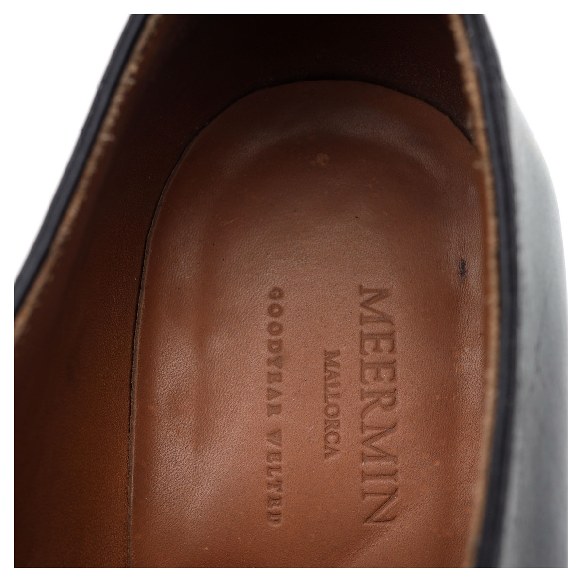 Sammentræf behagelig Narabar 101198' Black Leather Oxford UK 7 E - Abbot's Shoes