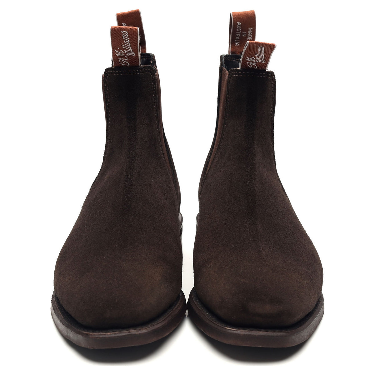 &#39;Comfort Craftsman&#39; Dark Brown Suede Chelsea Boots UK 9 G