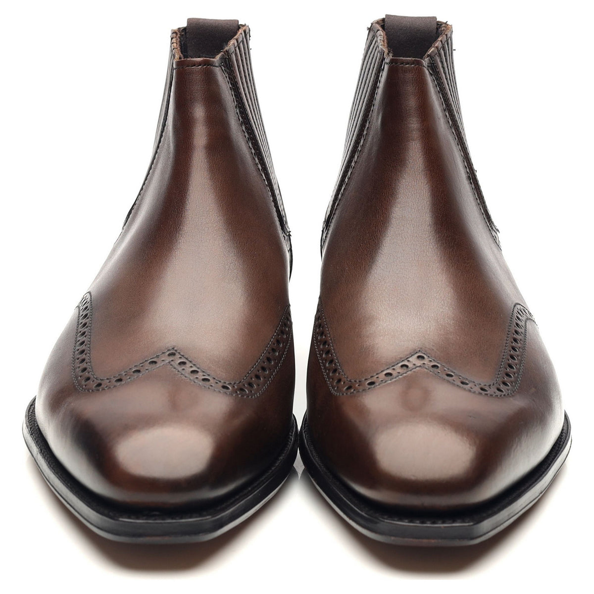 &#39;Fiennes&#39; Dark Brown Chelsea Boots UK 8 E