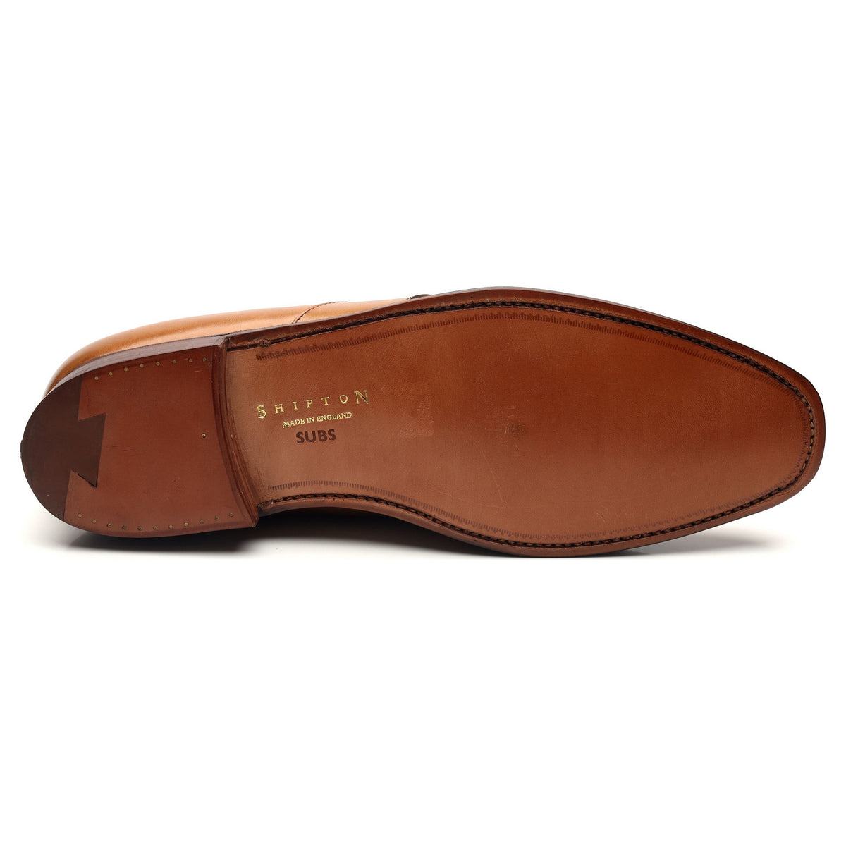 &#39;Taunton&#39; Tan Brown Leather Loafers UK 11 E