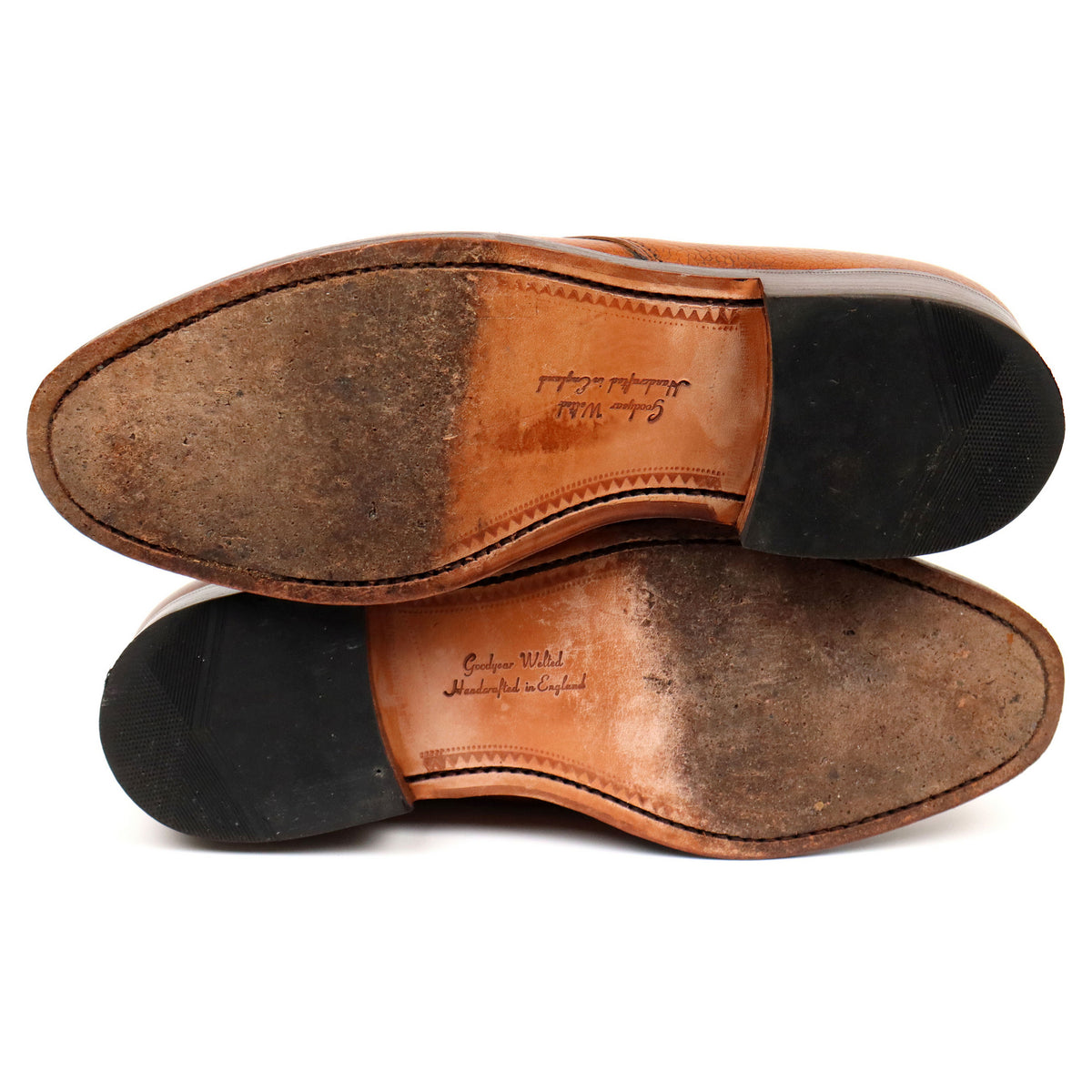 1880 &#39;Kempton&#39; Tan Brown Leather Chukka Boots UK 6 F
