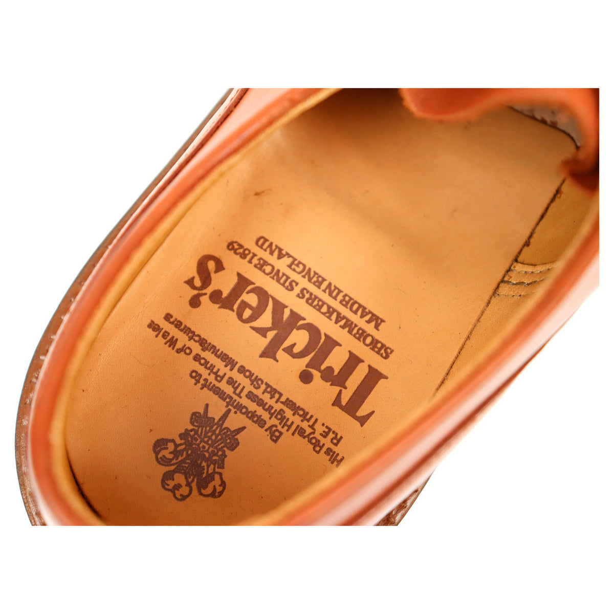 &#39;Kendal&#39; Tan Brown Leather Derby UK 6
