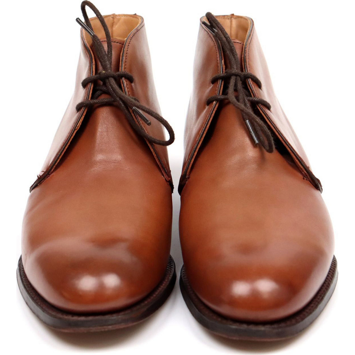 Brown leather shop chukka boots uk