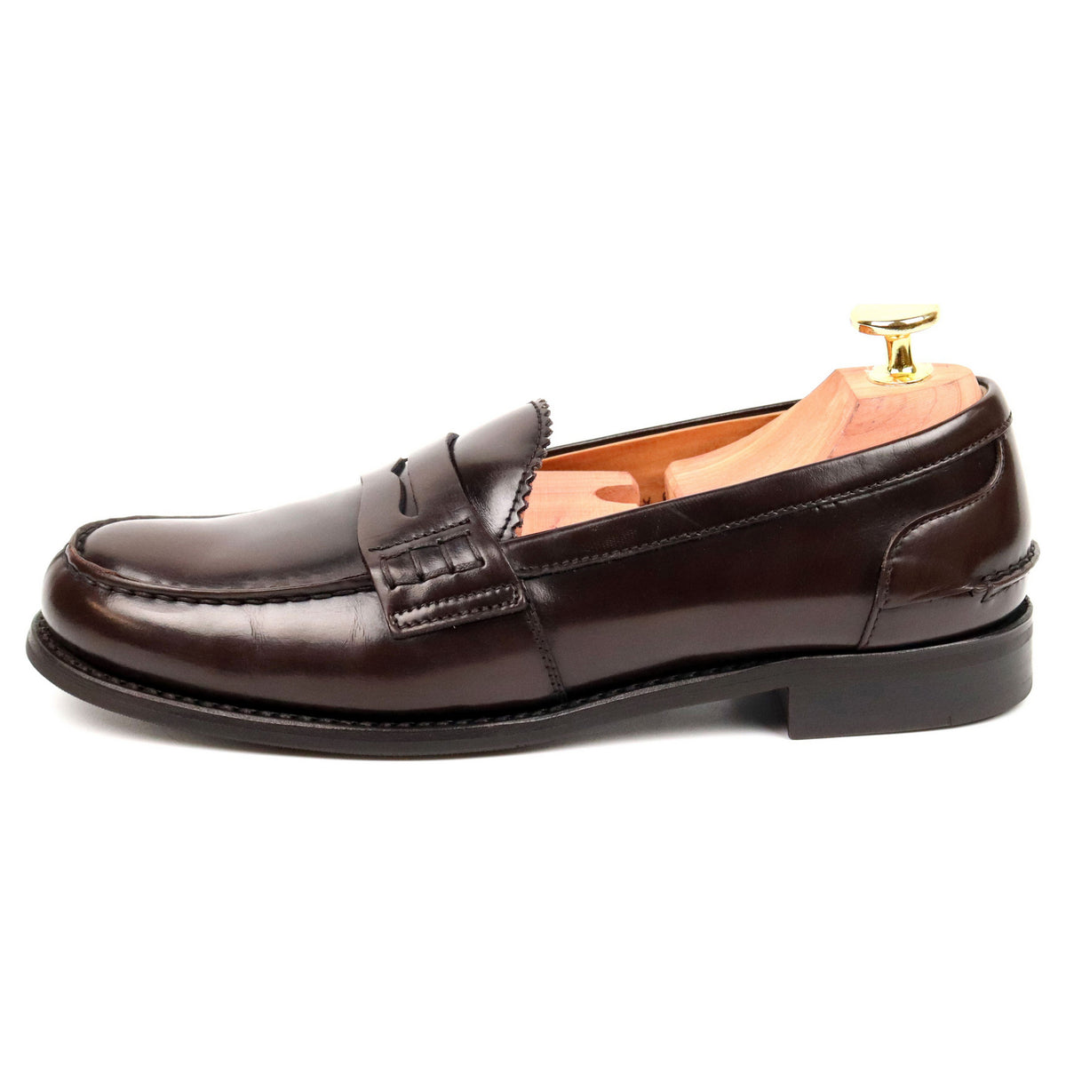 Women&#39;s &#39;Sally&#39; Brown Leather Loafers UK 3